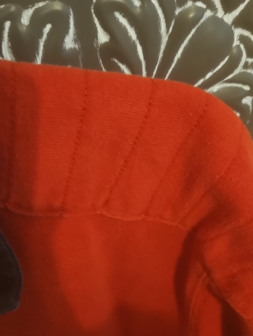 Polo by Ralph Lauren Red and Black Rugby Shirt - Picture 2 of 7
